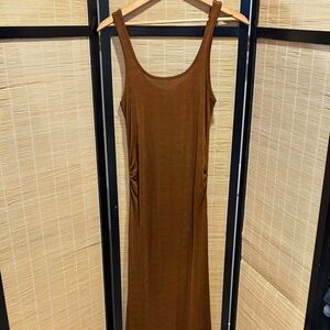 H&M Brown Maxi Dress